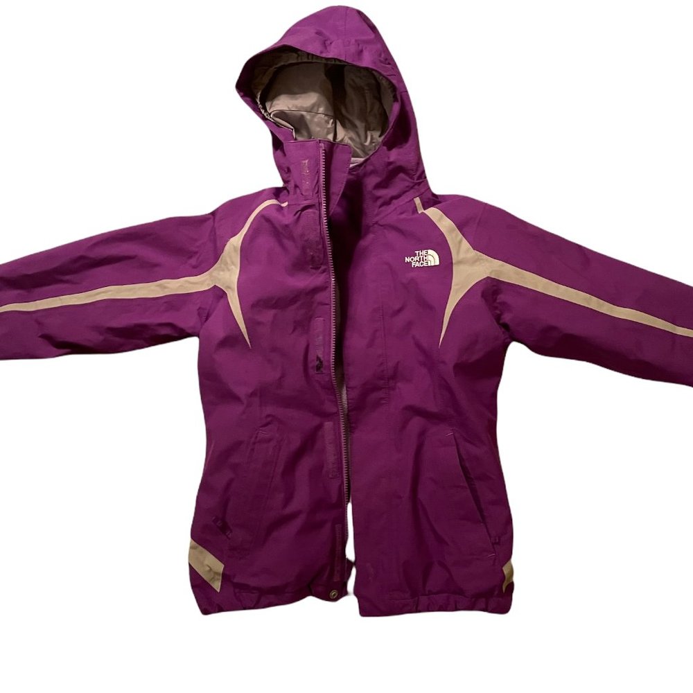 Purple North Face 2 in 1 Jacket